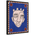 Sylvie Under The Sun 4 Framed Canvas by Shatha Al Dafai