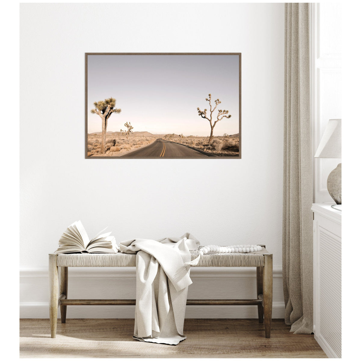 Driving Joshua Tree No. 3 by Alicia Bock Framed Canvas Wall Art Print