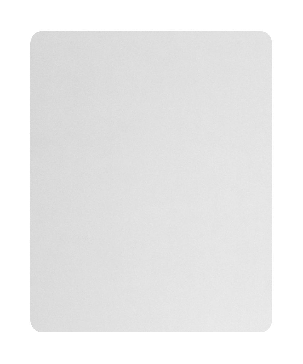 Home Concept Moderne Flush Mount Conversion Kit 18"w White Linen Shallow Drum Lamp Shade