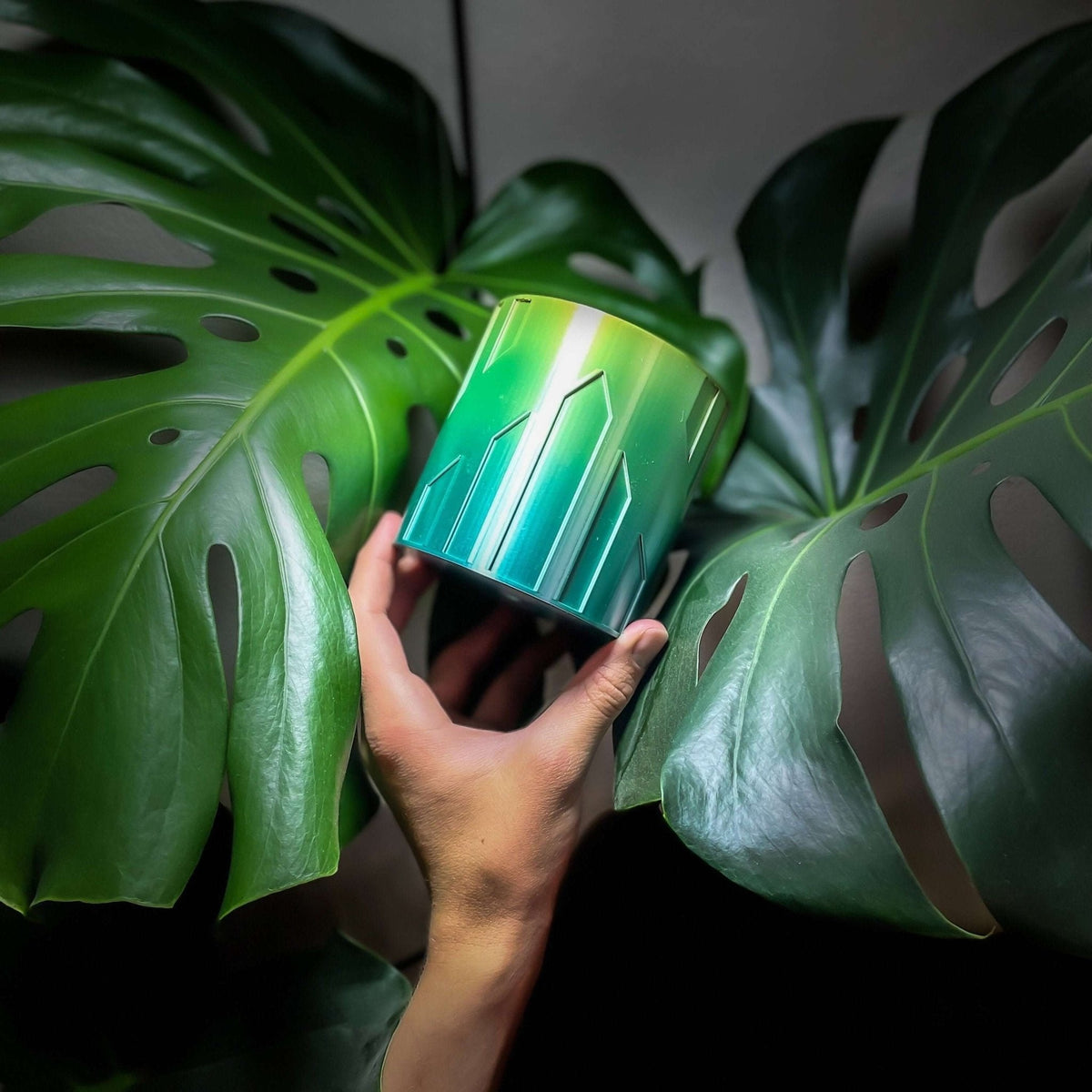 Art Deco Tower Planter