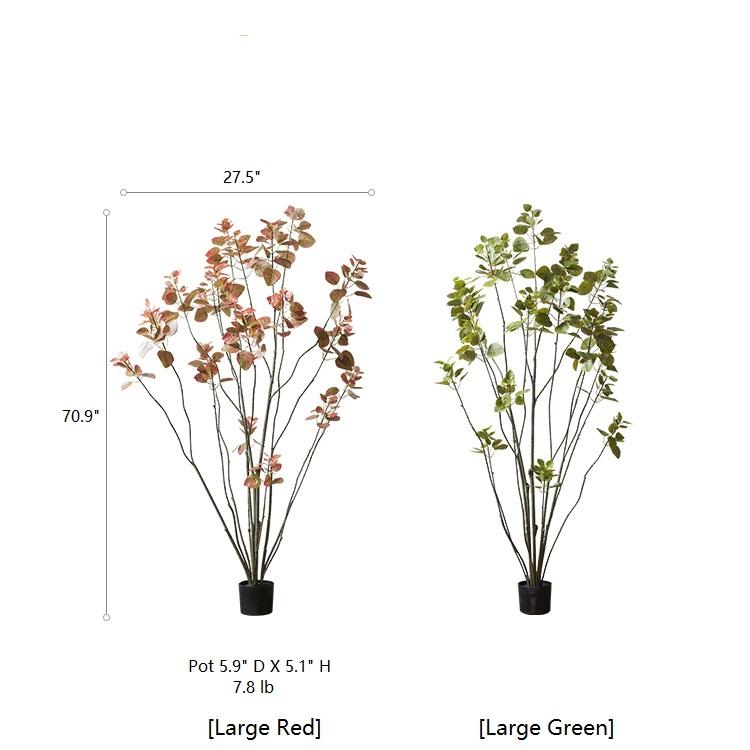Artificial Silk Bauhinia Tree in Pot