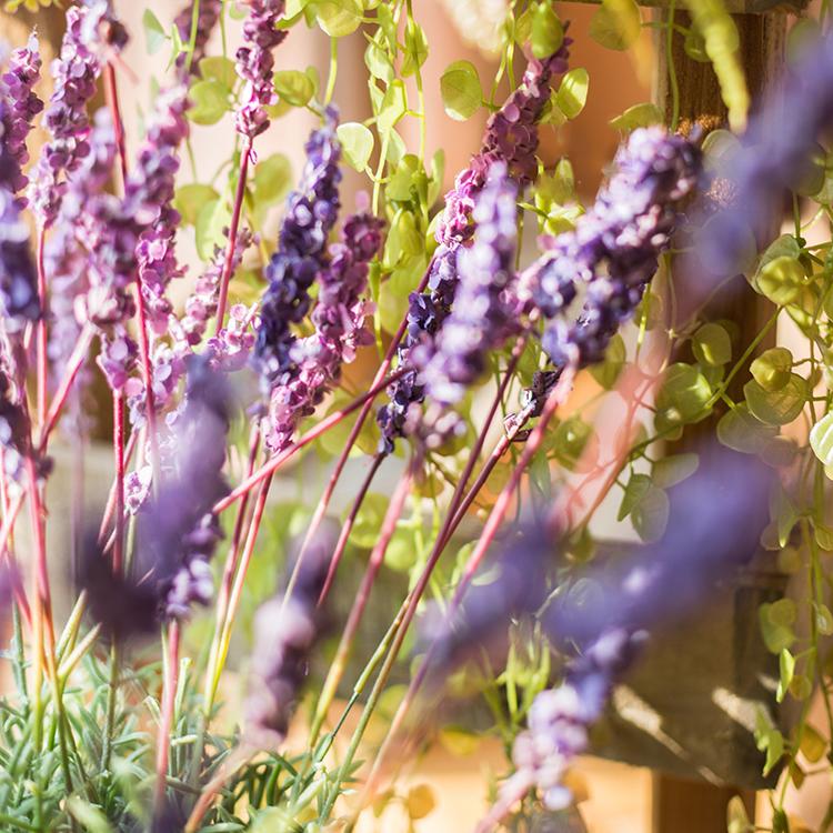Artificial Silk Provence Lavender Stem 21" Tall