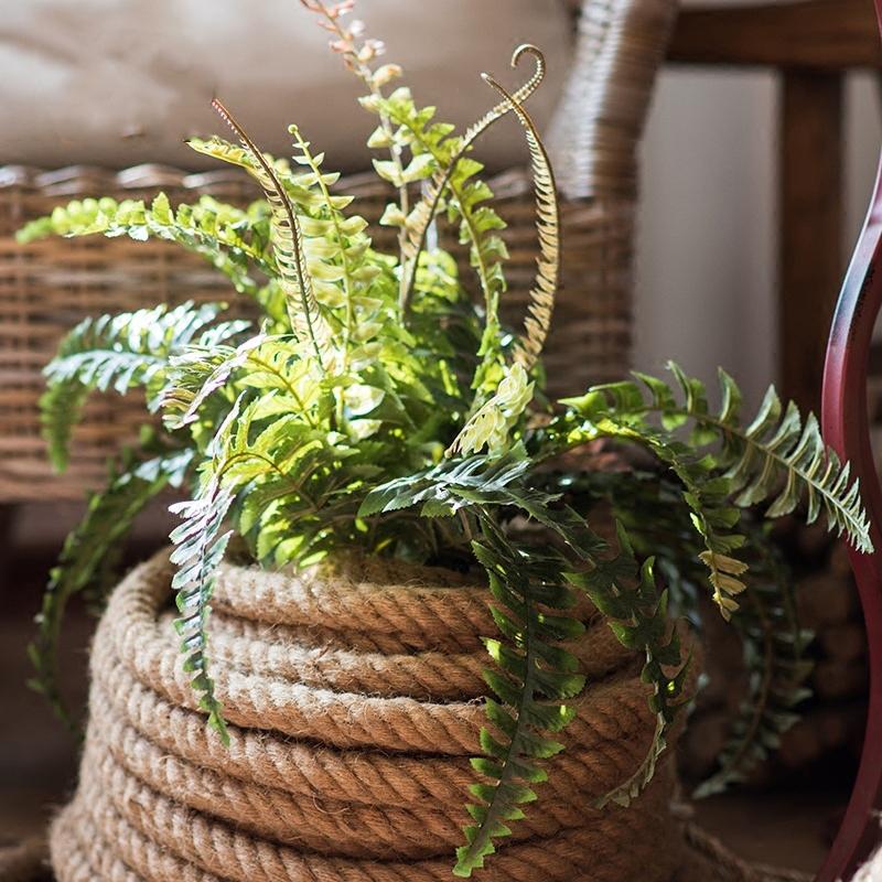 Artificial Big Rock Fern Stem 22" Tall