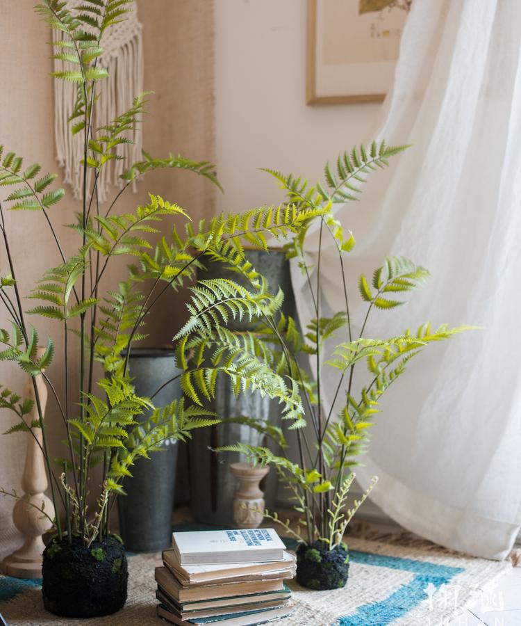 Artificial Eagle Fern Bulk Plant