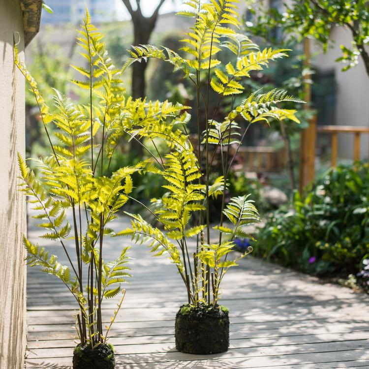 Artificial Eagle Fern Bulk Plant