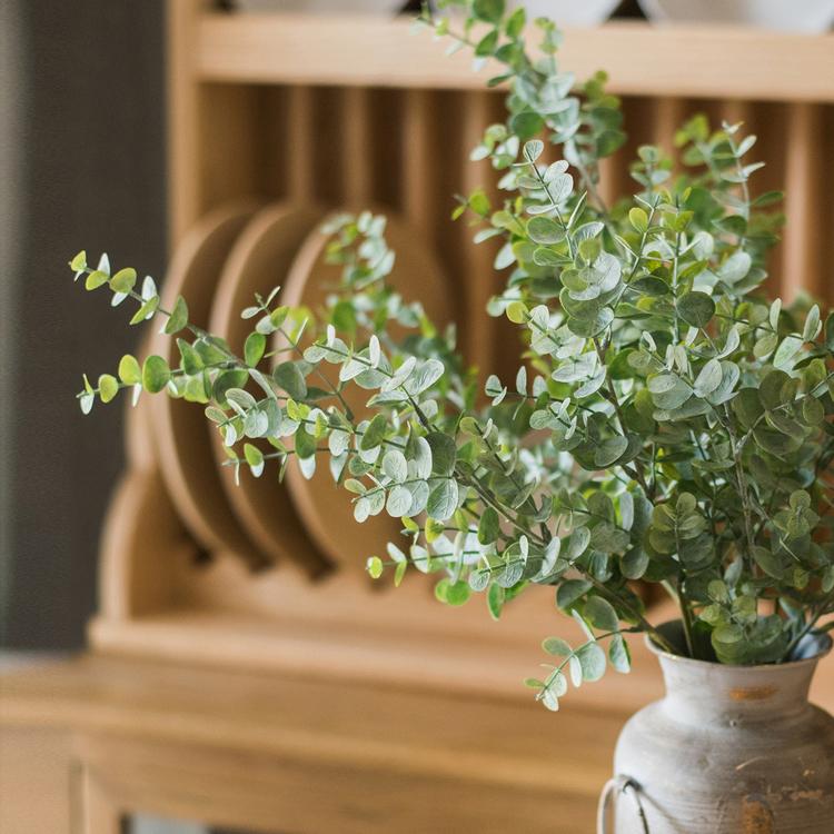 Artificial Eucalyptus Stem Green 26" Tall