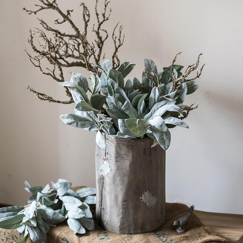 Artificial Wild Leaf Stem
