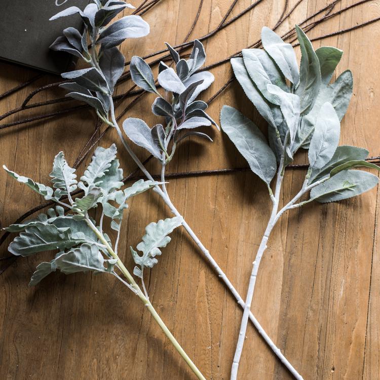 Artificial Wild Leaf Stem