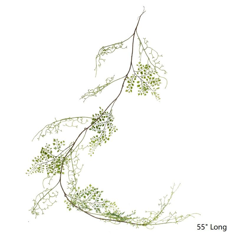 Artificial Maidenhair Fern Vine 55" Long