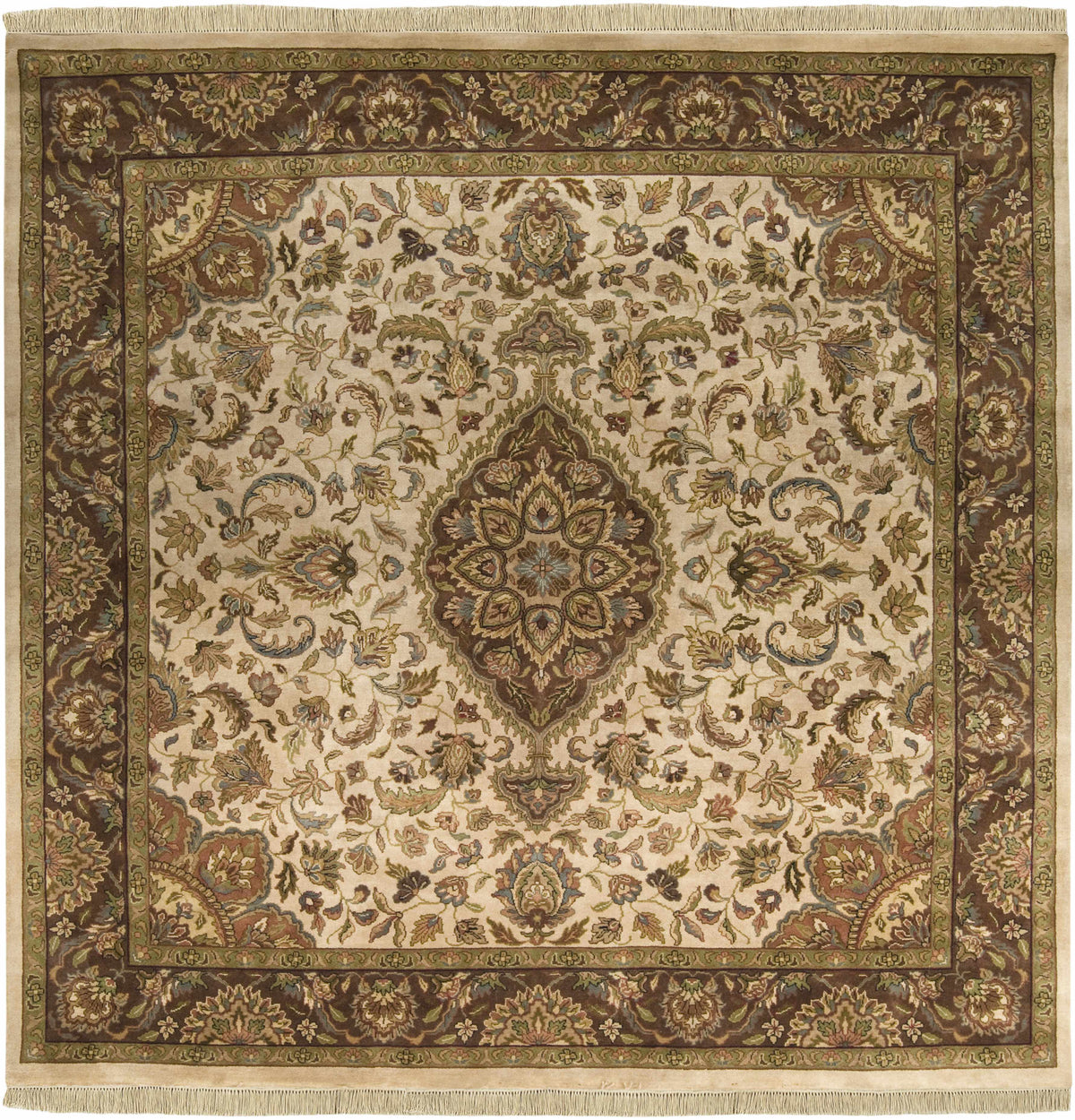 Azalia Premium Wool 8' Round Rug
