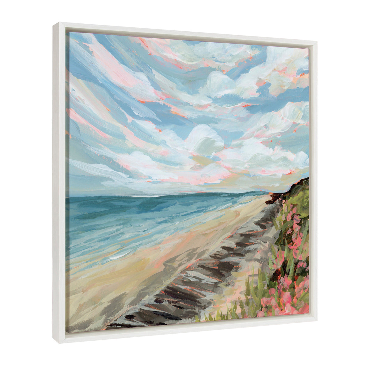 Sylvie Connecticut Framed Canvas by Emily Kenney