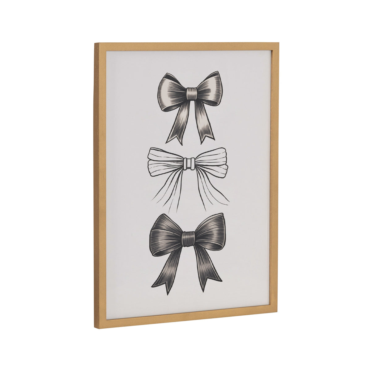 Gallery Coquette Preppy Retro Girly Black Bows Print by The Creative Bunch Studio