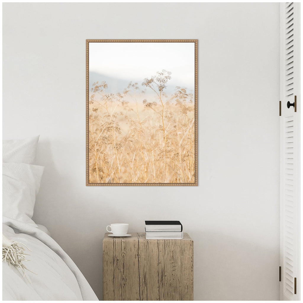 Sylvie Wild Fennel Framed Canvas by Crystal Lynn Collins
