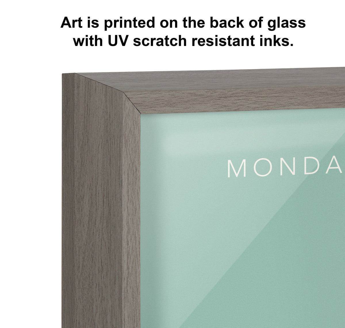 Blake This Week Teal Framed Glass Dry-Erase Weekly Planner by The Creative Bunch Studio