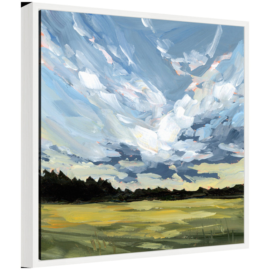 Sylvie Before The Storm Framed Canvas by Emily Kenney