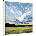 Sylvie Before The Storm Framed Canvas by Emily Kenney