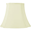 12"W x 12"H French Oval Piped Egg Shell Lamp