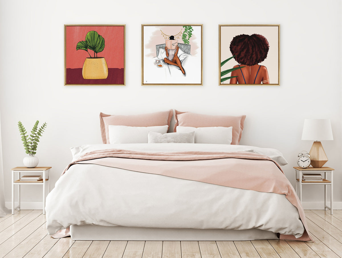 Sylvie Whatever You Want Framed Canvas by Mary Joak