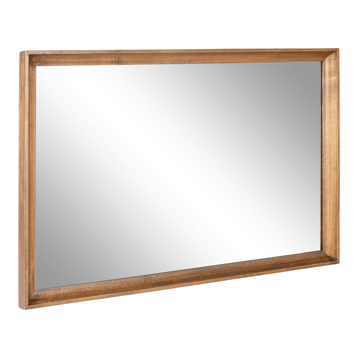 Hatherleigh Rectangular Wood-Frame Wall Mirror