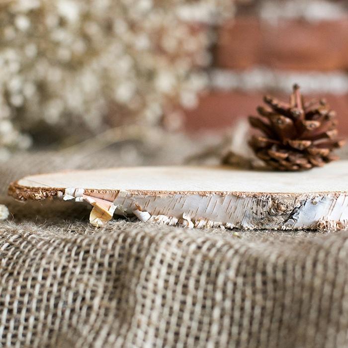 Birch Wood Hanging Sign Board