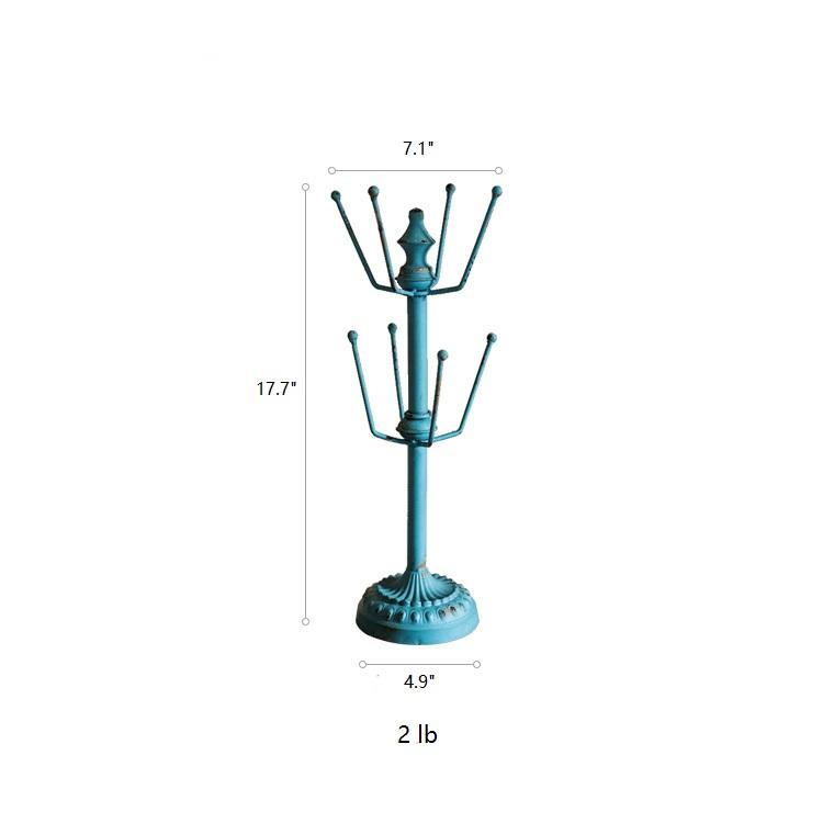 Blue Cup and Planter Holder