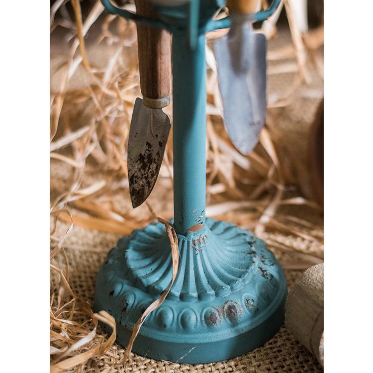 Blue Cup and Planter Holder
