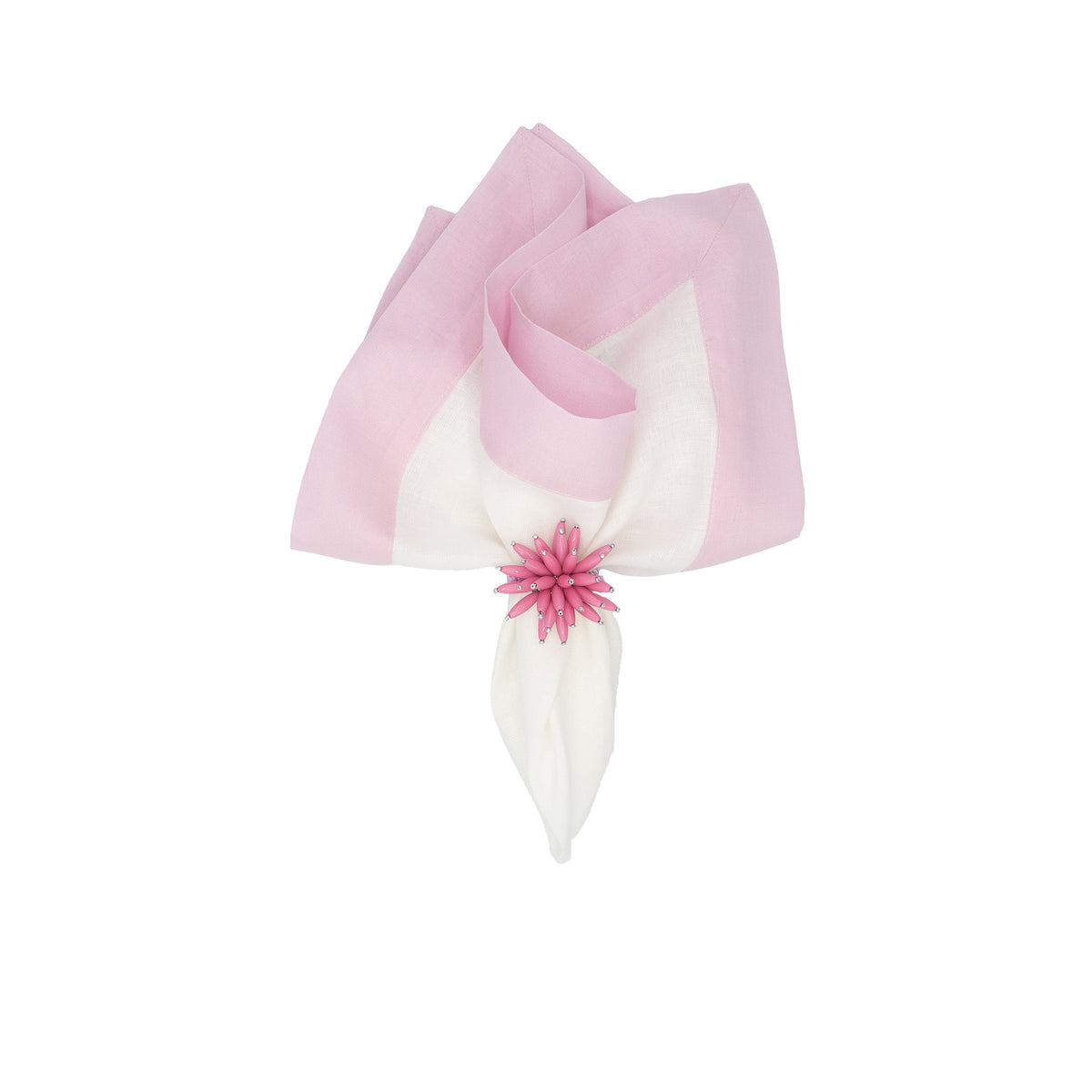 Blush Linen Napkins, Set of 4