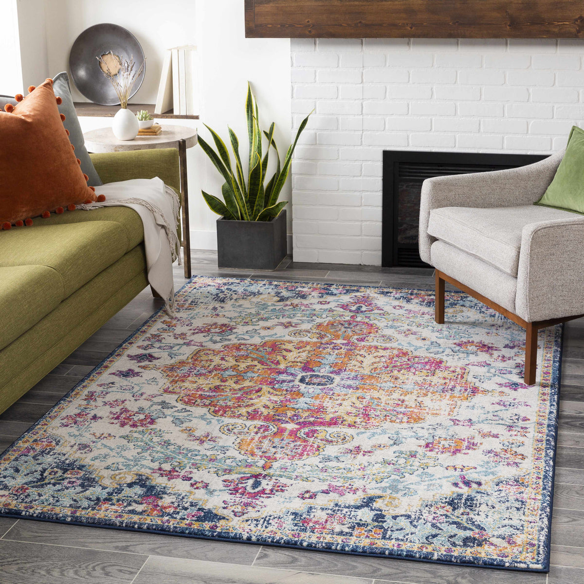 Bodrum Traditional Area Rug