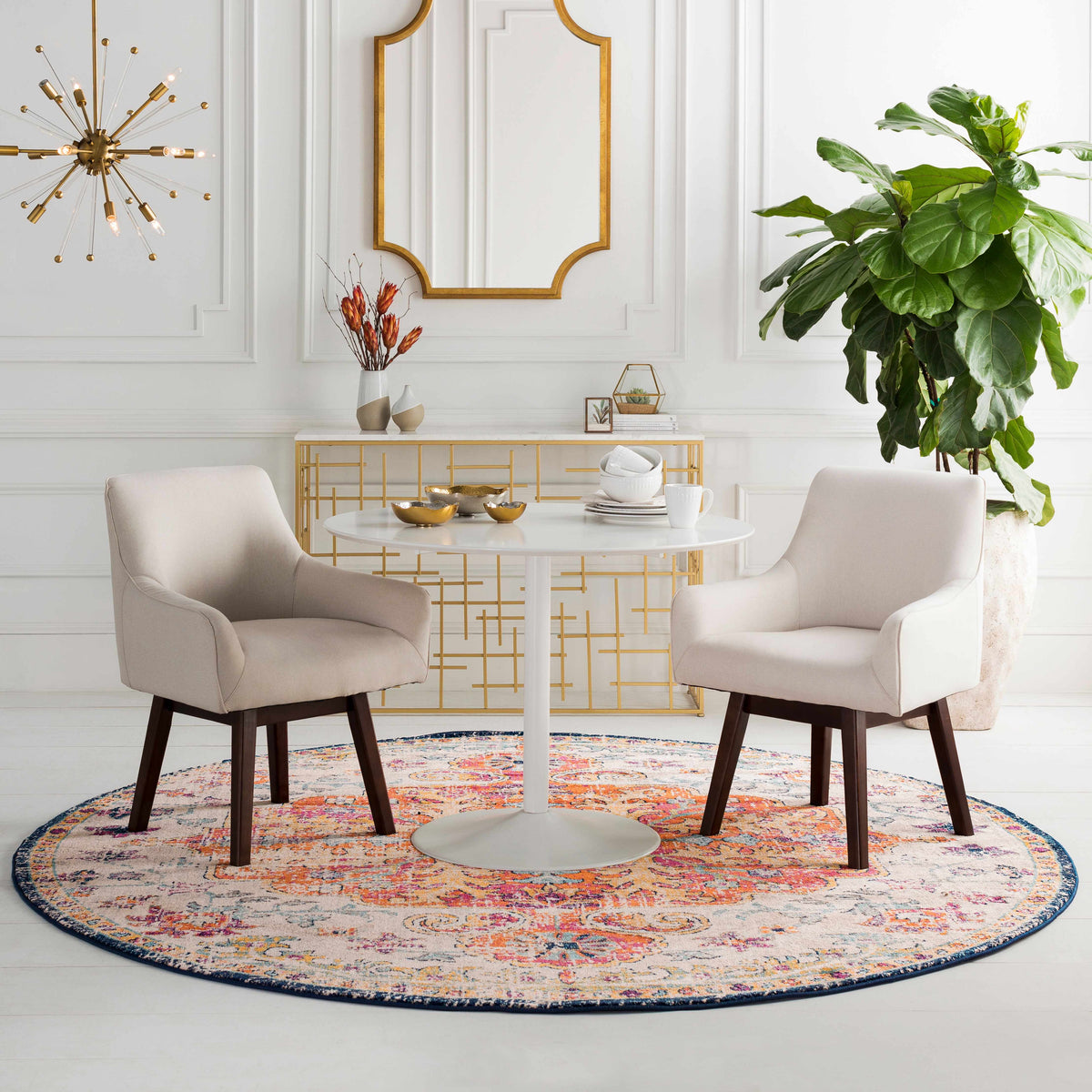 Bodrum Traditional Area Rug