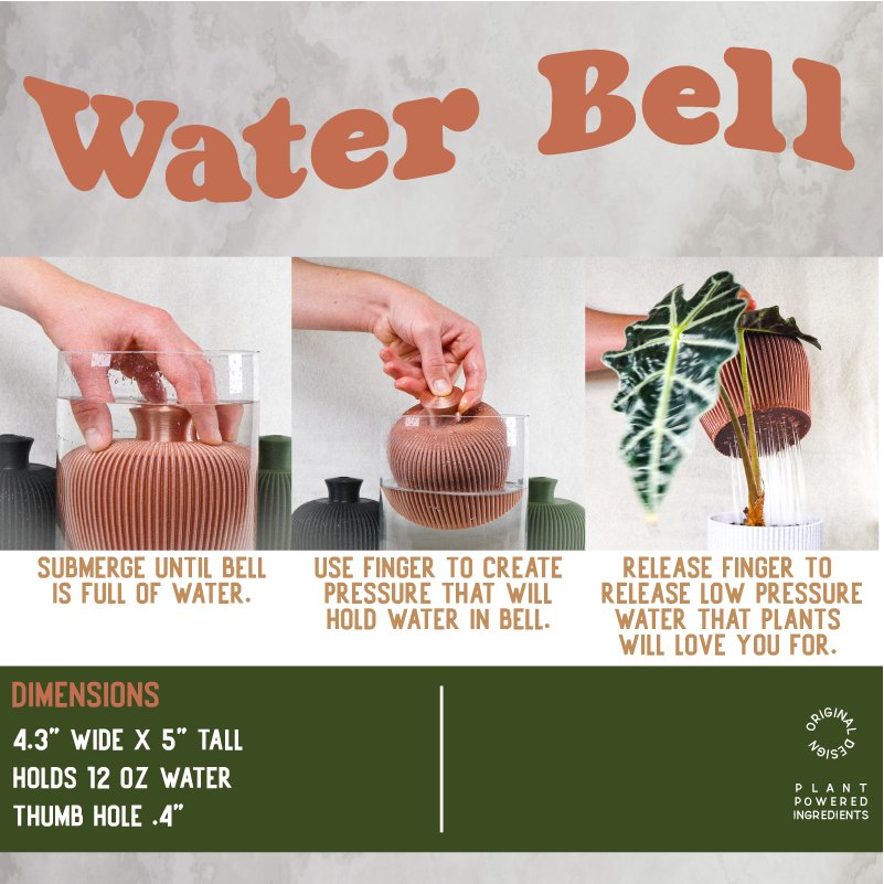 Bubble Water Bell Thumb Pot