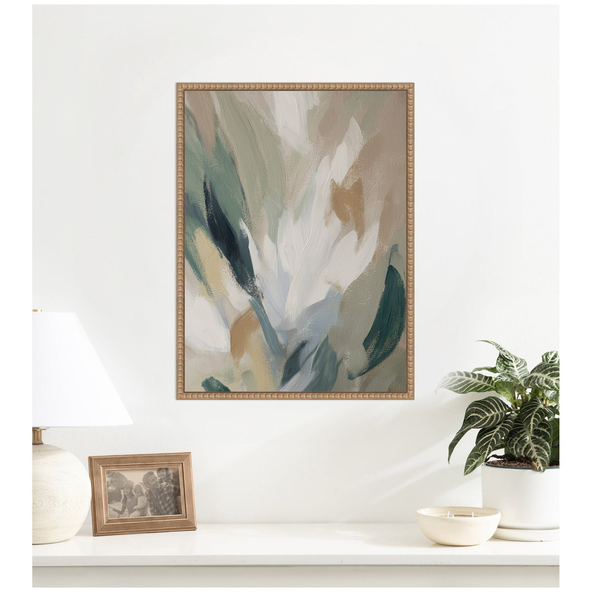 Plant Form No. 2 by Amy Lighthall Framed Canvas Wall Art Print