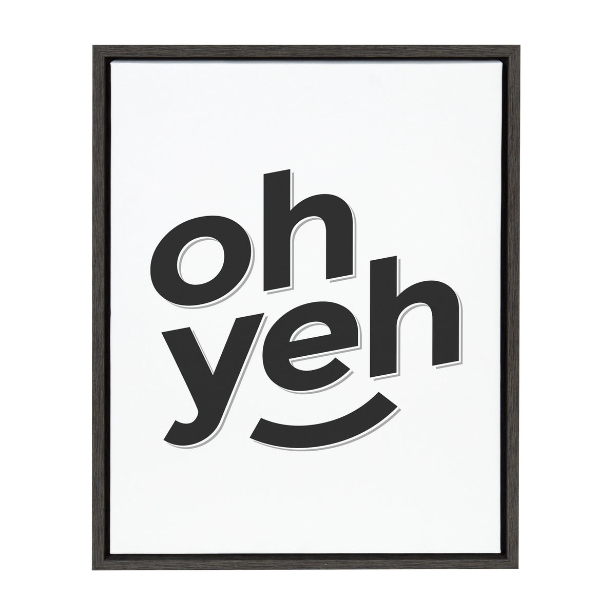 Sylvie Oh Yeh Framed Canvas By Rocket Jack