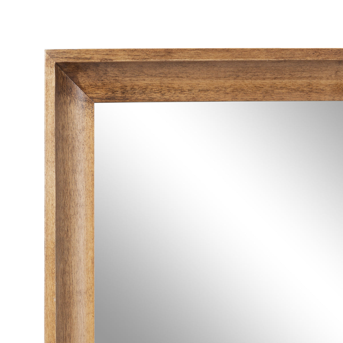 Hatherleigh Rectangular Wood-Frame Wall Mirror