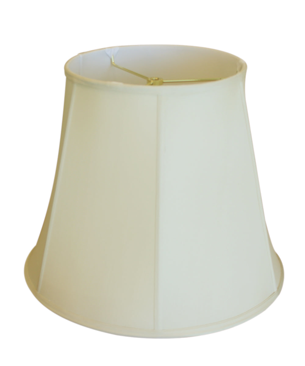 Eggshell Empire Shantung Lamp Shade - 17"W x 14" Slant Height