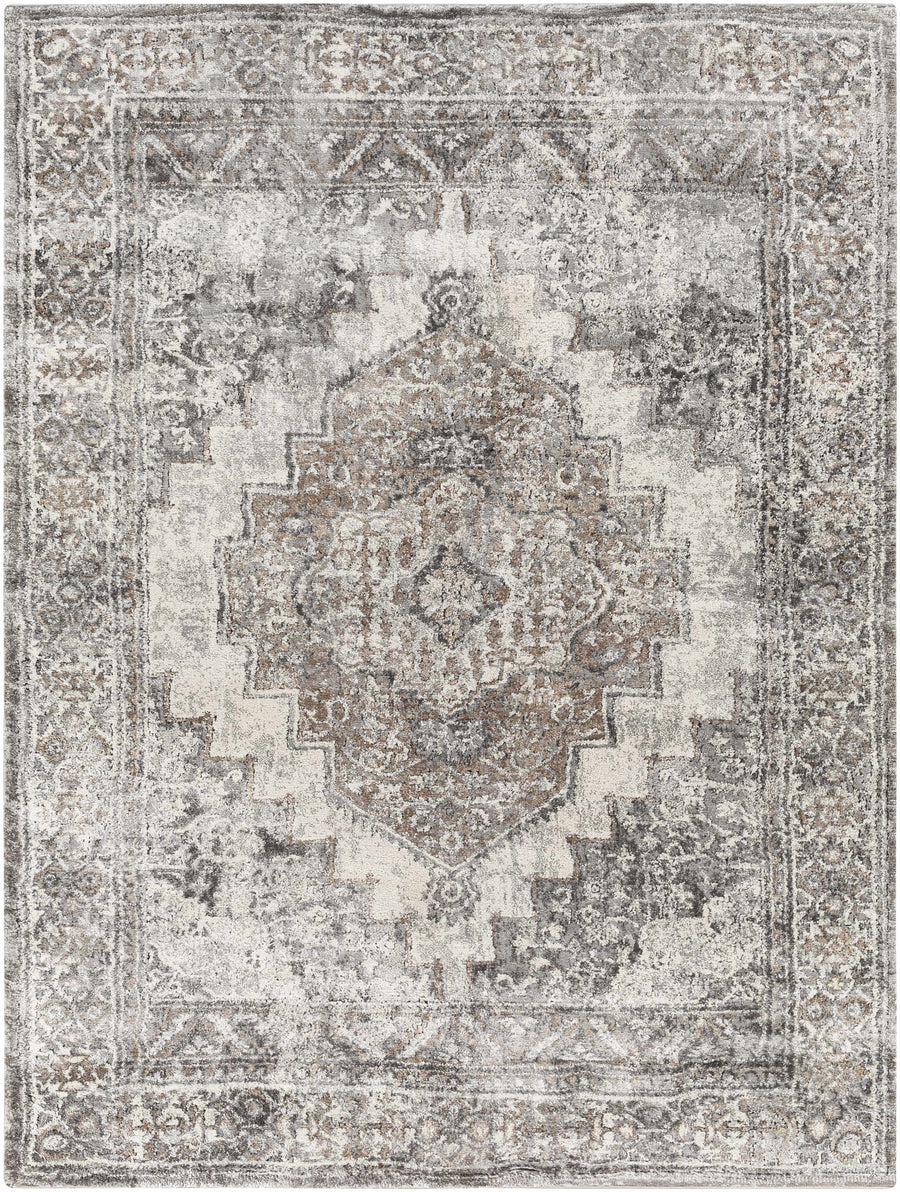 Manaring Charcoal Luxe Thick Area Rug