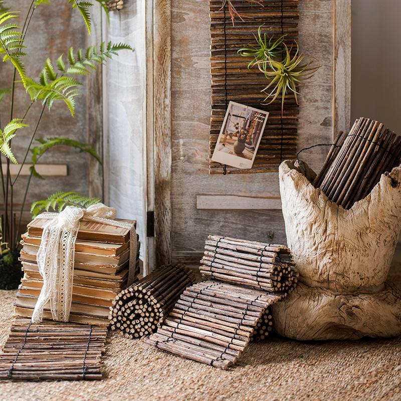 Roll-Up Wood Calligraphy Brush Holder