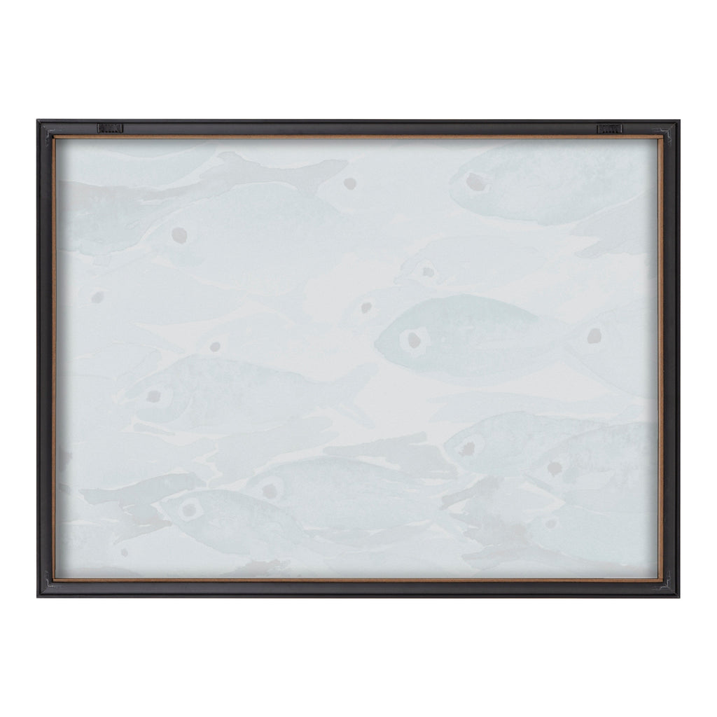 Blake Aholehole Framed Printed Glass by Janet Meinke-Lau