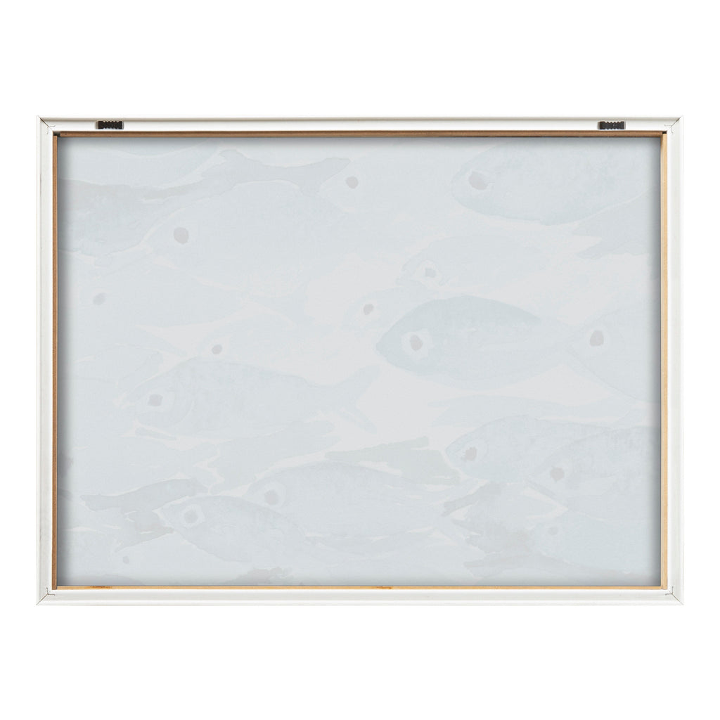 Blake Aholehole Framed Printed Glass by Janet Meinke-Lau