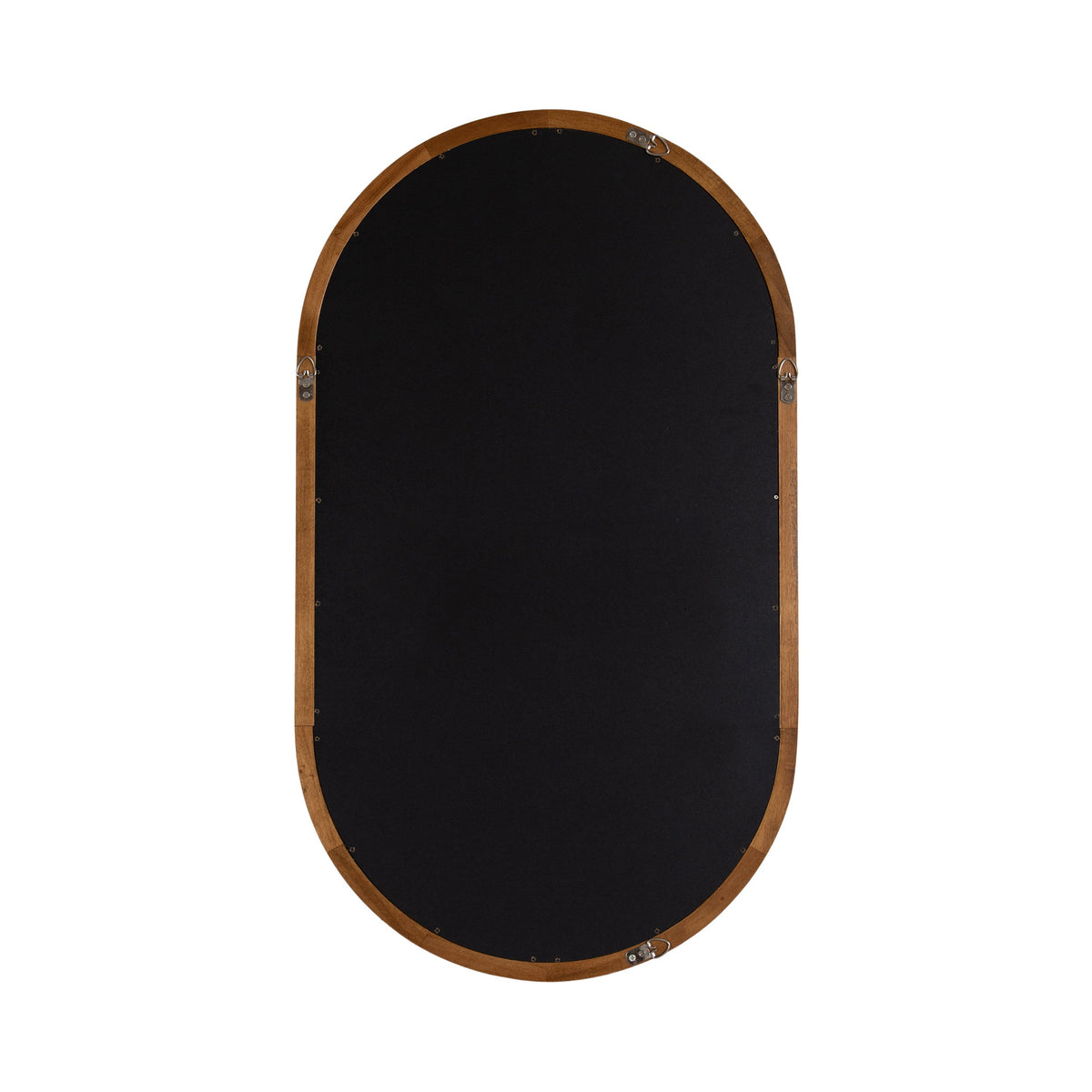 Hatherleigh Capsule Wood-Frame Wall Mirror