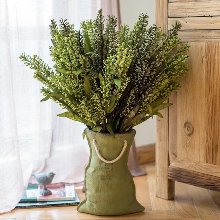 Linen Bag-Design Ceramic Planter