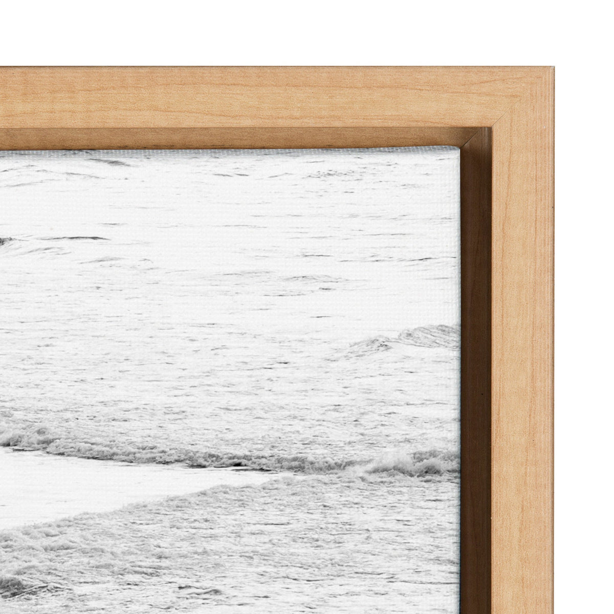 Sylvie Ocean Beach San Francisco Framed Canvas Wall Art by Pete Olsen