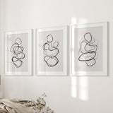 White Frame - w/ mat
