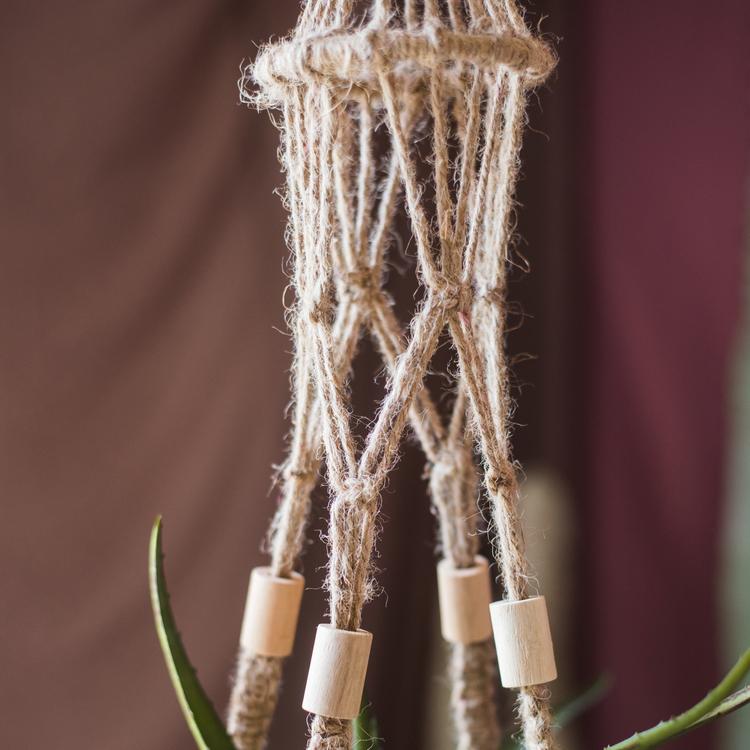 Cotton and Hemp Rope Planter Hanger