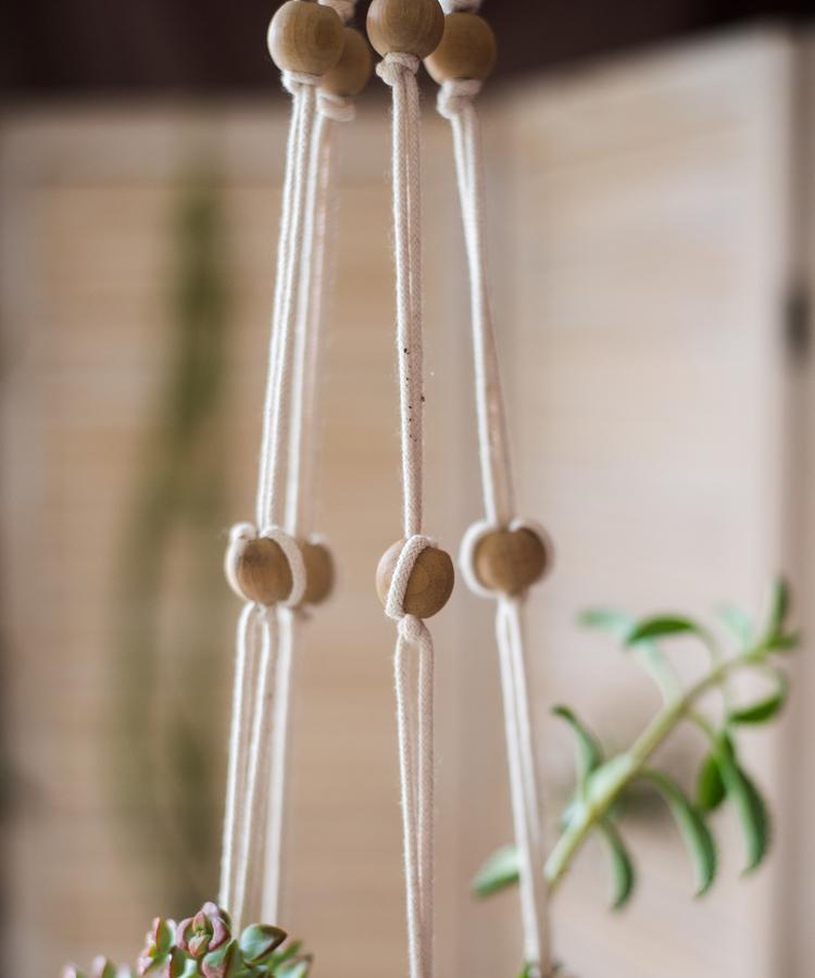 Cotton and Hemp Rope Planter Hanger