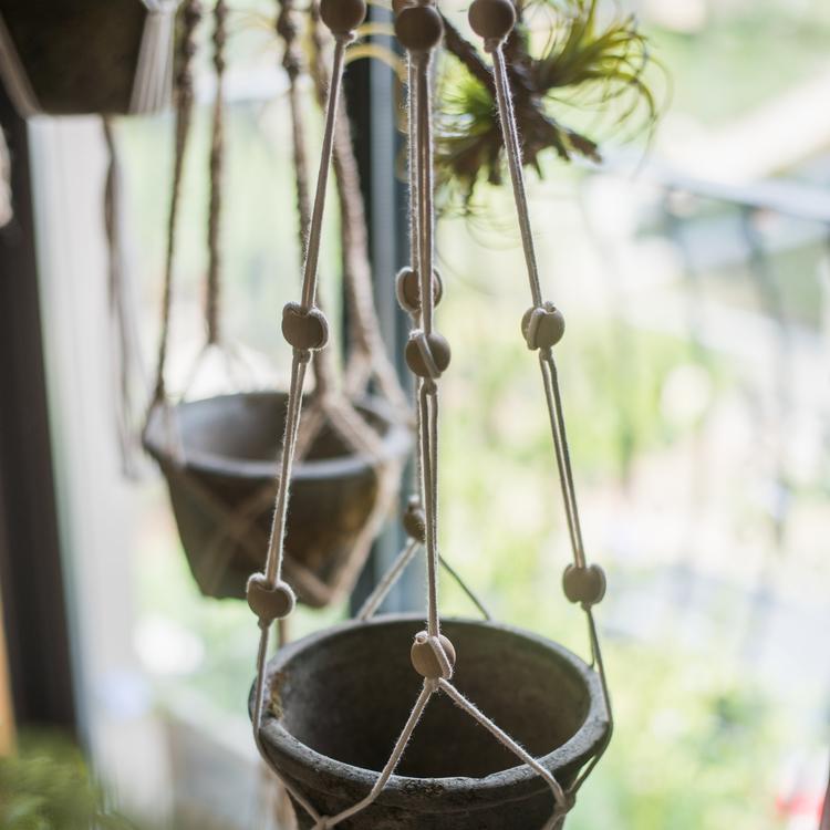 Cotton and Hemp Rope Planter Hanger