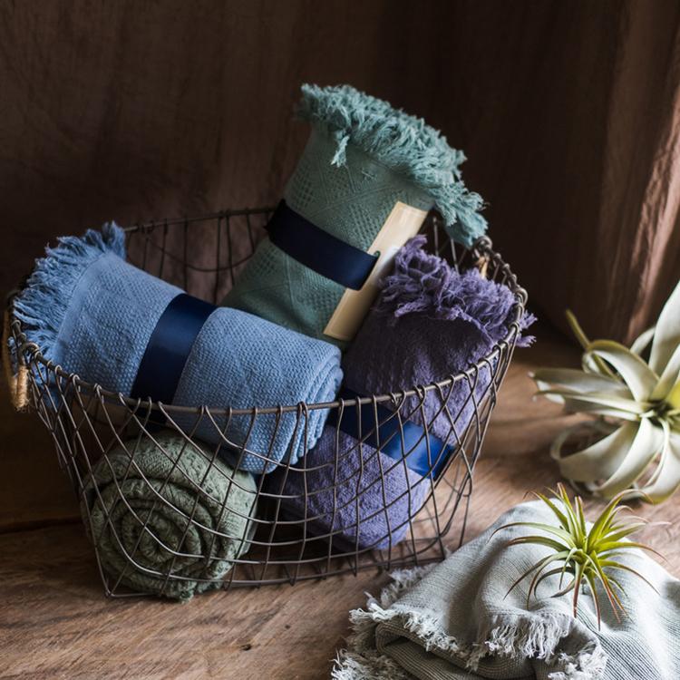 Cotton Sofa Throw Blanket