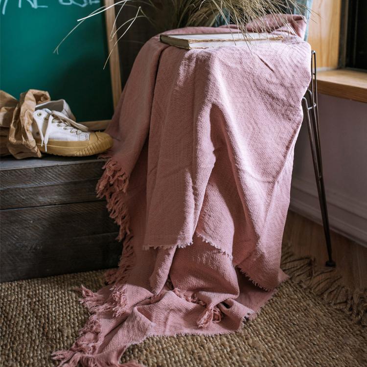 Cotton Sofa Throw Blanket