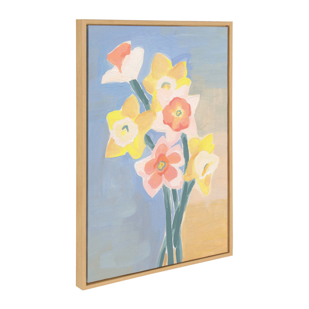 Sylvie April Morning Framed Canvas by Kate Aurelia Holloway