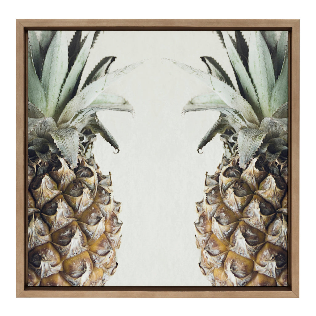 Sylvie Pineapples Framed Canvas by Emiko and Mark Franzen of F2Images