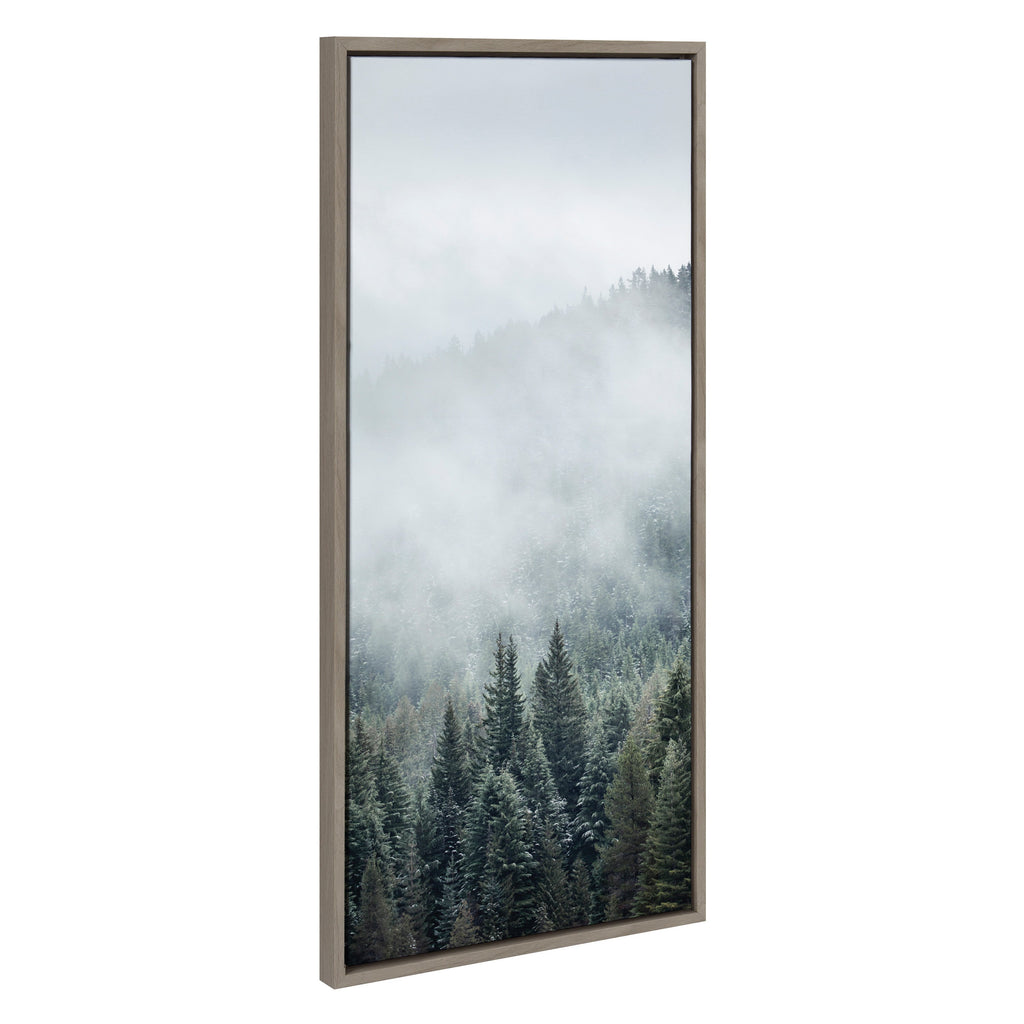 Sylvie Evergreen Dream Framed Canvas by Emiko and Mark Franzen of F2Images